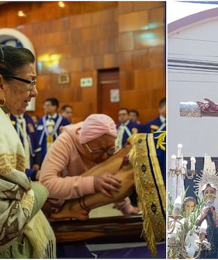 Pisco: multitudinaria muestra de fe acompañó al Señor de La Agonía en su procesión