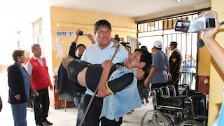 Tres heridos a raíz de un enfrentamiento en protesta de la CGTP