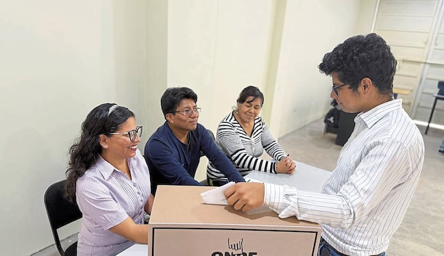 Votos blancos y nulos suman el 11% en Arequipa para las elecciones presidenciales Foto: ONPE Arequipa.