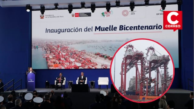 Callao: Inauguran Muelle Bicentenario con una inversión de 350 millones de dólares (FOTOS)