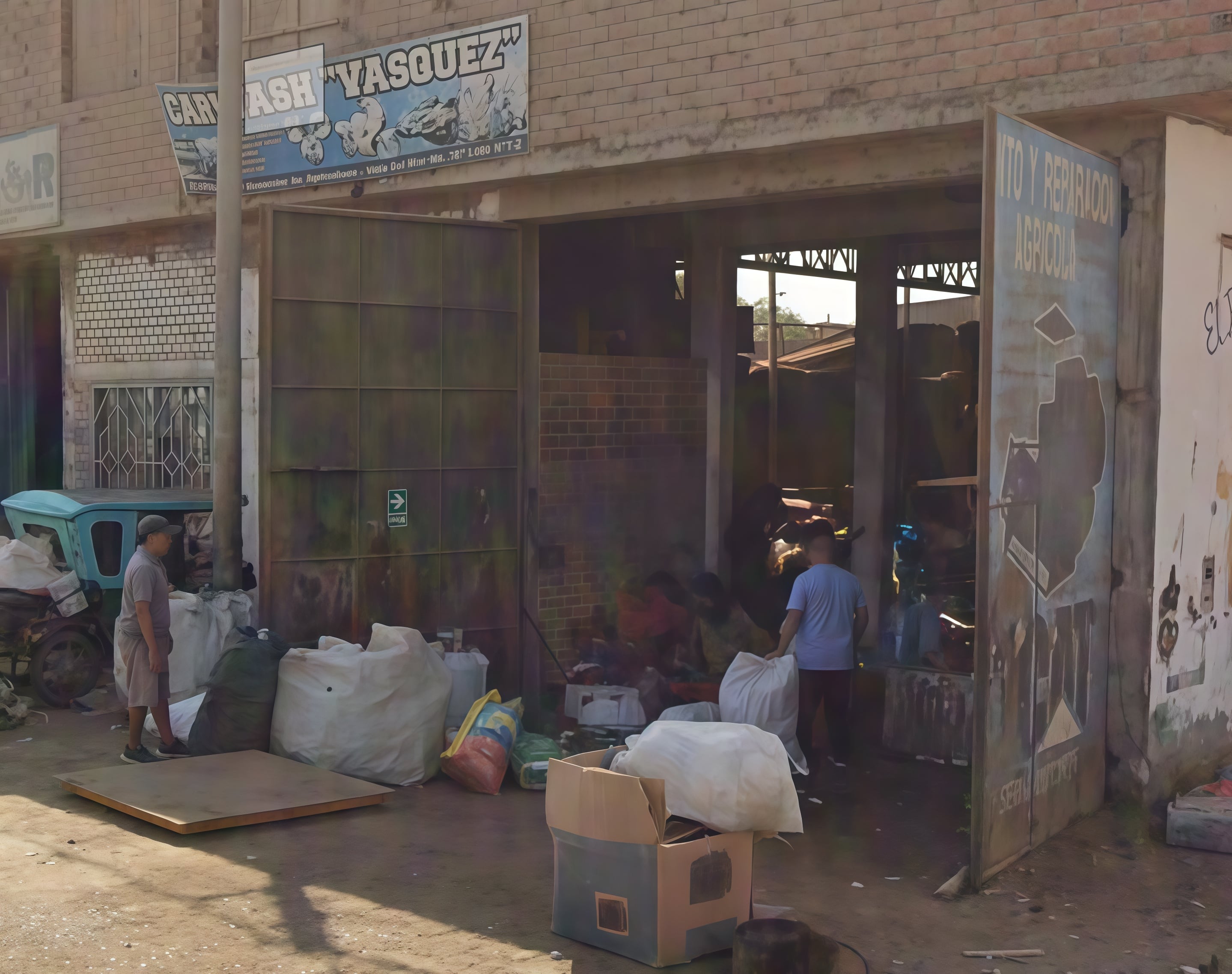 Chatarrería situada en la avenida Agricultura fue parte de diligencias.