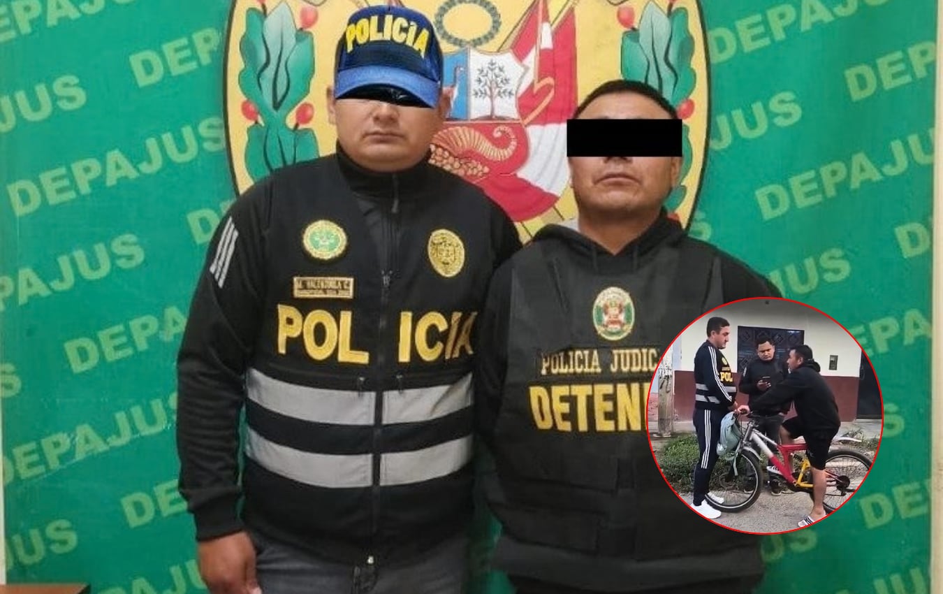 Intervenido registraba requisitoria vigente y sentencia firme a cadena perpetua por robo agravado, tenencia ilegal de armas y apropiación ilícita. Foto: PNP.