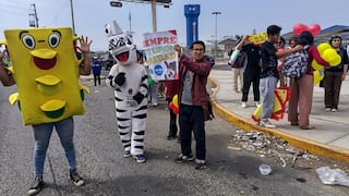 Realizan campaña para reducir accidentes de tránsito en Trujillo