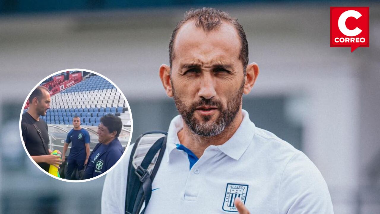 Hernán Barcos fue homenajeado por Brasil antes de la segunda fecha de Eliminatorias.