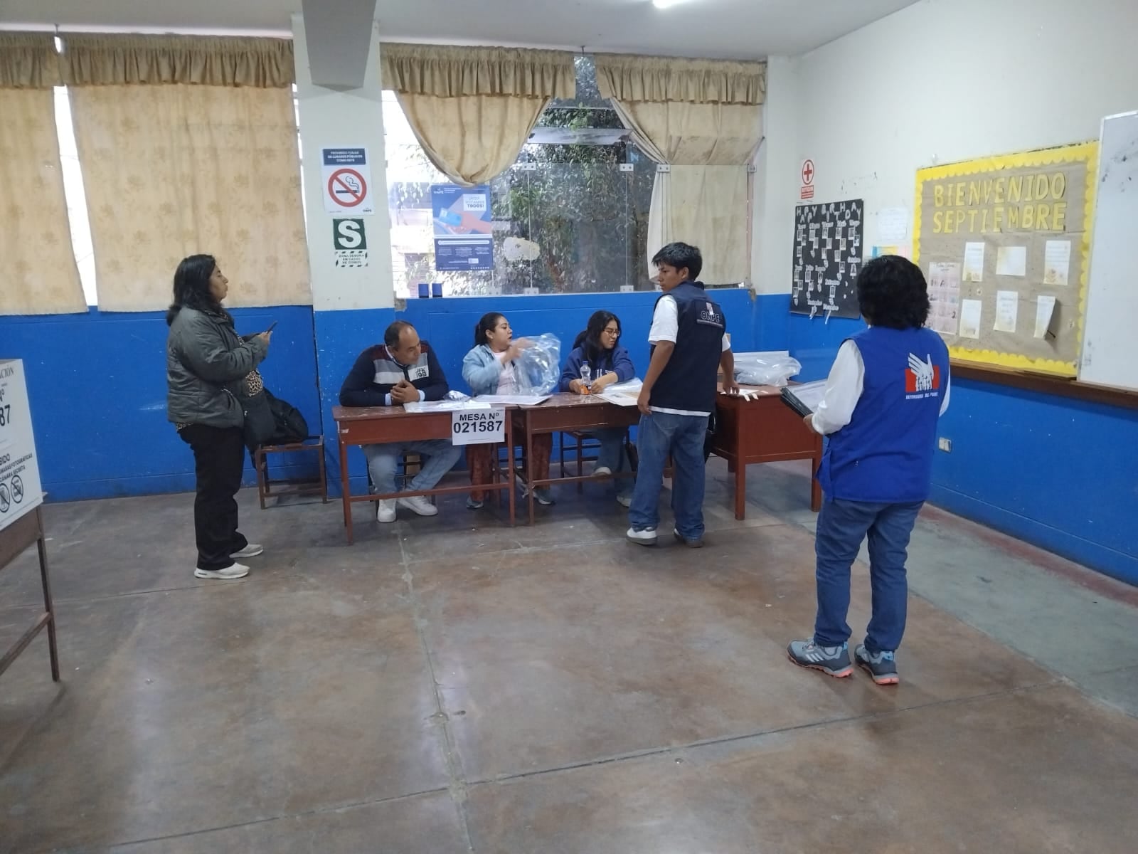 Elecciones en Ica: primera mesa de sufragio quedó instalada a las 6:14 de la mañana