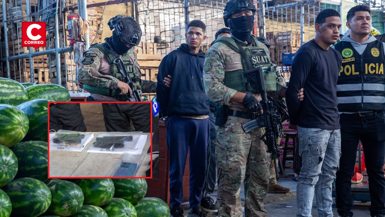 Delincuentes venezolanos se dedicaban a extorsionar a comerciantes en el Mercado de Frutas. (Fotos: Fernando Sangama / @photo.gec)