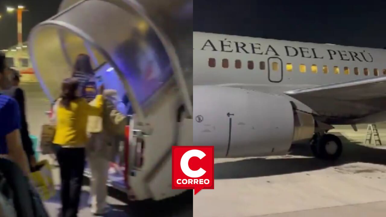 Avión presidencial evacua a connacionales en Israel.