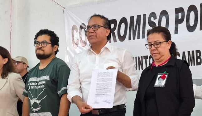 Roberto Sánchez recibe respaldo de sindicatos, colectivos y organizaciones indígenas de cara a la segunda vuelta. (Foto: Juntos por el Perú)