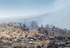 Arequipa: Octavo incendio se registra en Chiguata