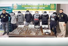 Cayeron seis sujetos con 600 ketes de drogas, arma de fuego y municiones en Imperial