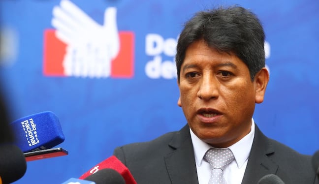 Juntos por el Perú, Ahora Nación, Obras y Buen Gobierno solicitaron la remoción del defensor del Pueblo. El caso deberá seguir el procedimiento establecido en el Reglamento del Senado. (Foto: Andina)