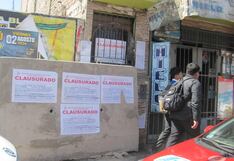 Tacna: Clausuran cantinas con fachada de discoteca y restaurante