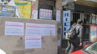 Tacna: Clausuran cantinas con fachada de discoteca y restaurante