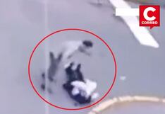 Hombre con problemas mentales ataca a mujer con machete en el Callao