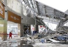 Gremio de ingenieros asegura que “falla estructural” provocó colapso de techo en Real Plaza Trujillo