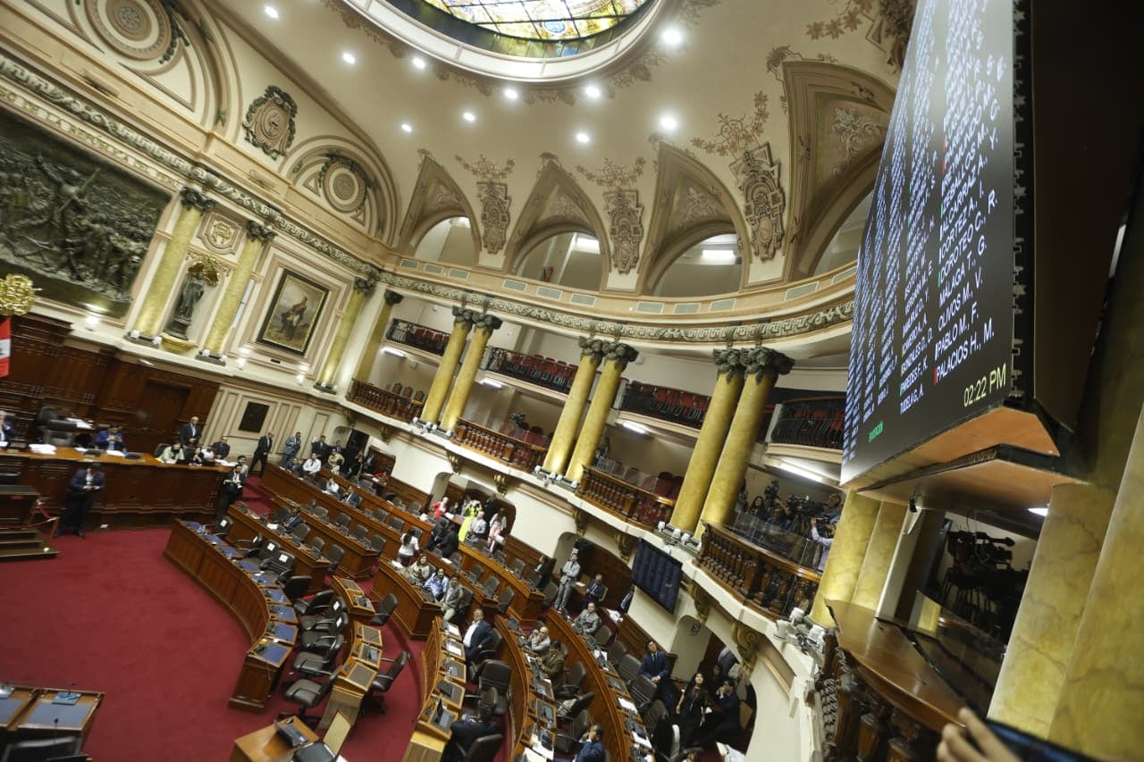 El Congreso de la República aprobó el voto de confianza al gabinete ministerial presidido por Luis Arroyo, tras su presentación ante la representación nacional. Fotos: Mario Zapata N. / @photo.gec