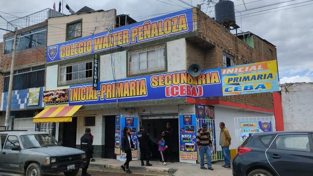 Huancayo: convierten casas en colegios particulares que funcionan sin certificado de Defensa Civil