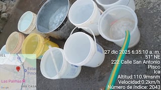 Pisco afronta escasez de agua potable por estiaje: distribuyen agua en San Miguel