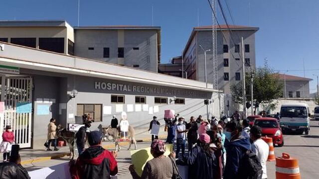 Gobernador anunció cambio de director en el Hospital regional de Ayacucho