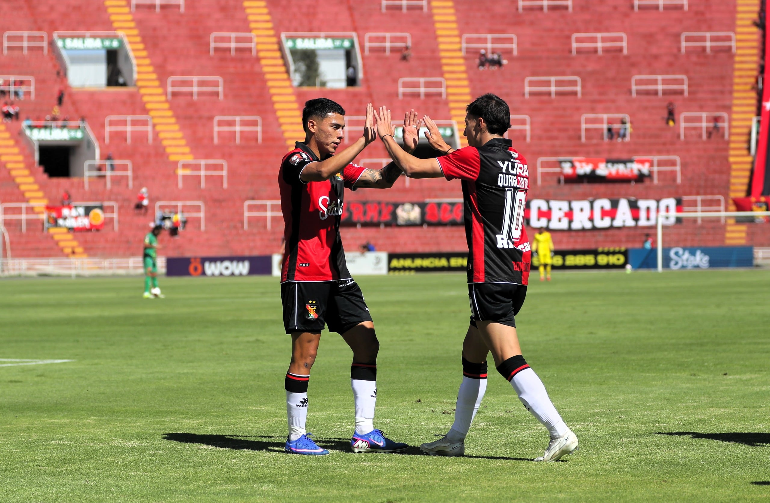 FBC Melgar goleó 4-1 a Sport Huancayo, en la fecha 15 del Torneo Apertura de la Liga 1 2026. (Foto: Omar Cruz/@photo.gec)