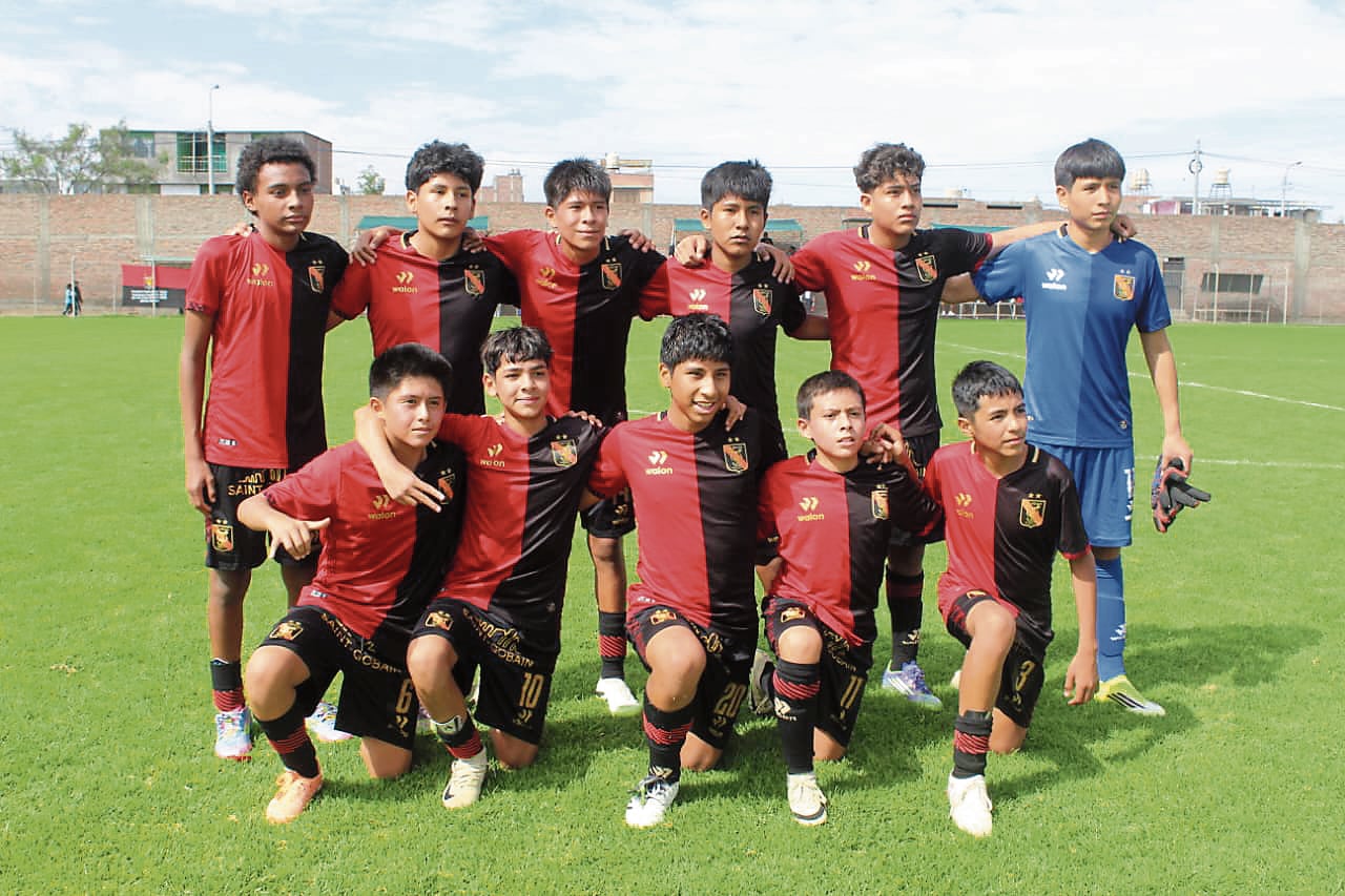 La Sub-13 del FBC Melgar ganó por 10 goles de diferencia. (Foto: Álvaro Figueroa/@photo.gec)