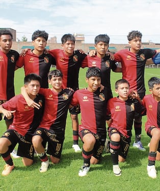 La Sub-13 del FBC Melgar ganó por 10 goles de diferencia. (Foto: Álvaro Figueroa/@photo.gec)