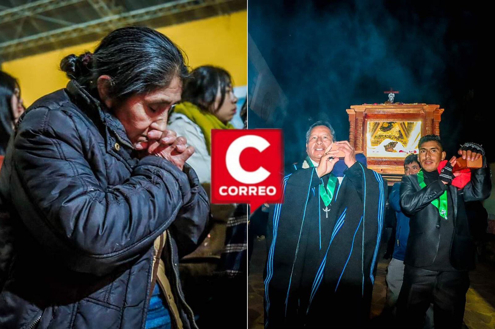 La fe de decenas de cayllominos en procesión. (Foto: Difusión)