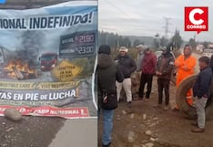 Carretera Central: transportistas de carga pesada protestan por alza del combustible