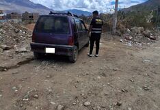Prisión para presunto asaltante de automóvil en Huánuco