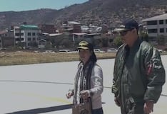 Keiko Fujimori supervisa el combate aéreo de incendios forestales en Cusco (VIDEO)