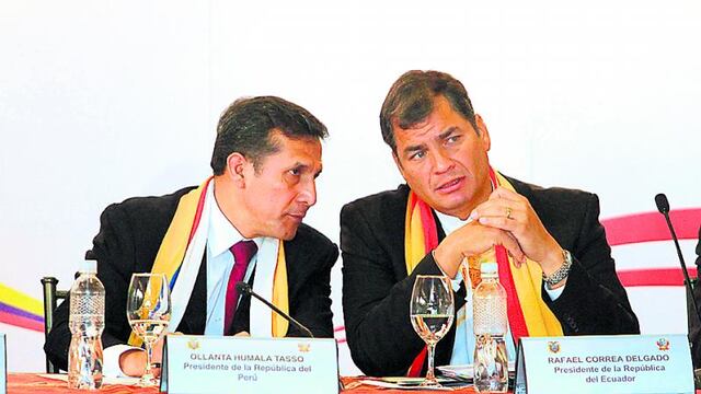 Correa y Ollanta contra la prensa