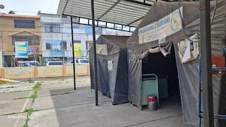 Huancayo: centro de salud San Francisco sigue atendiendo en carpas tras más de dos años sin local definitivo