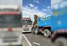 Arequipa: Múltiple choque deja restringido el tránsito en la variante de Uchumayo (VIDEO)
