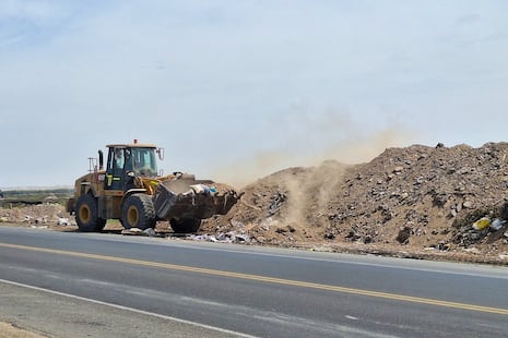 Trujillo: Continúa trabajo de limpieza en la Vía de Evitamiento