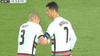 Cristiano Ronaldo recibió abucheos durante el España vs. Portugal por la Nation League