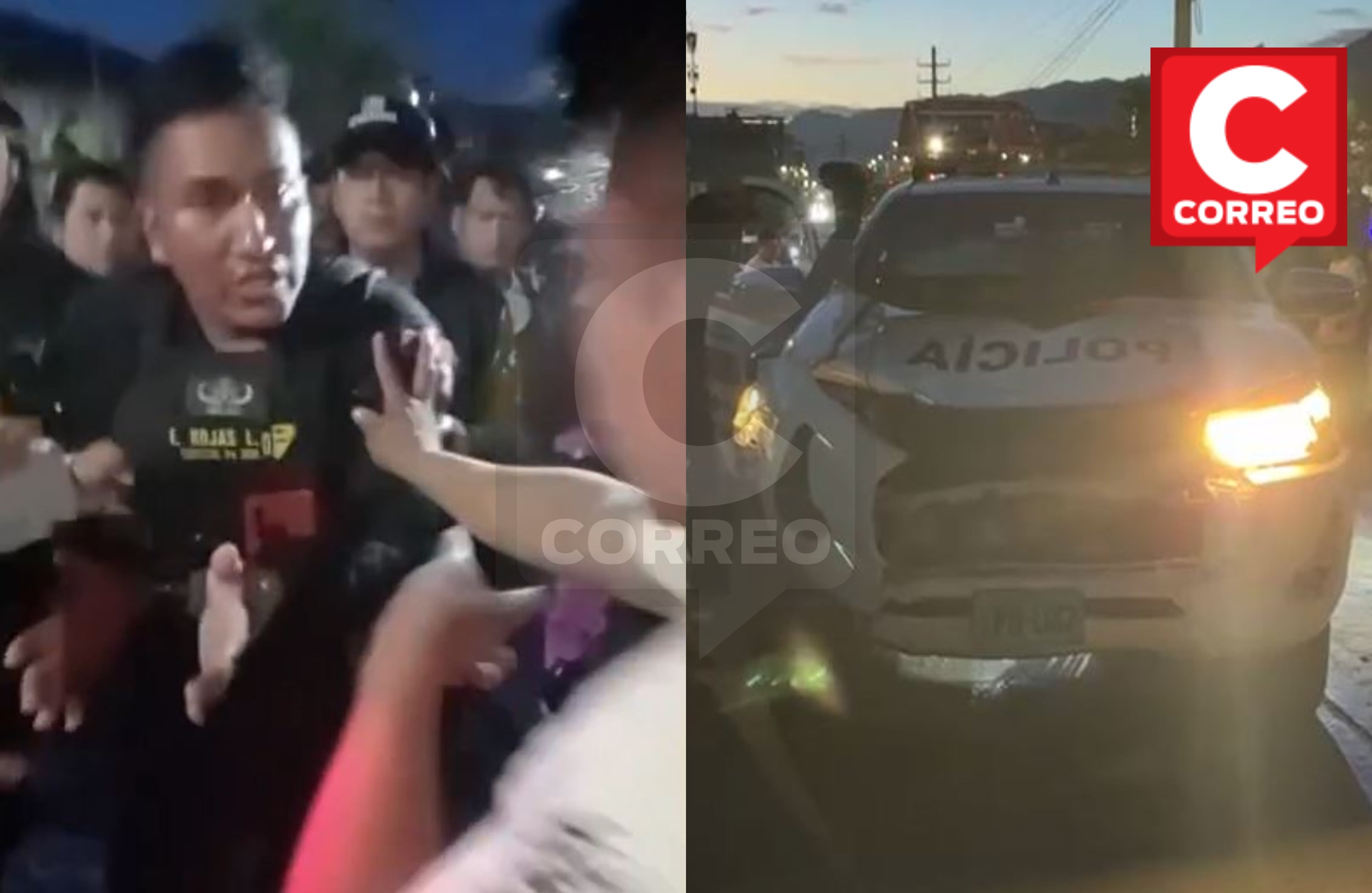 Pichanaqui: Patrullero impacta contra una mototaxi y violento choque deja tres heridos