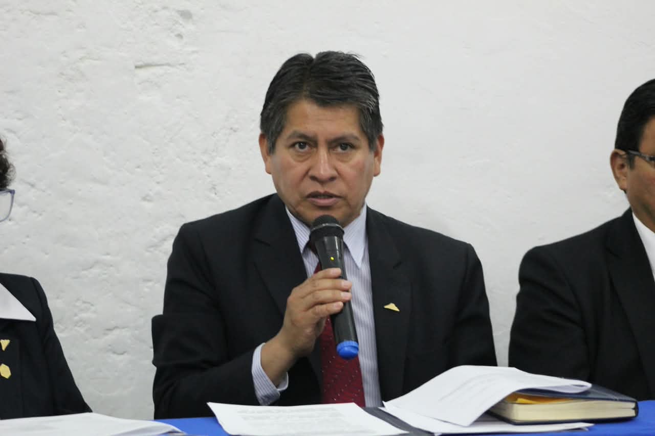 Fernando Polanco Chambi, director de la UGEL Arequipa Sur (Foto: Álvaro Figueroa/@photo.gec)