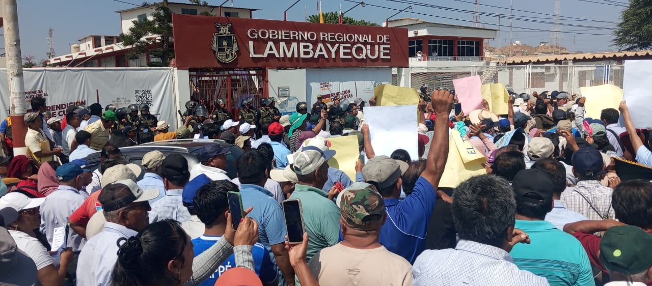 Miles de arroceros, cañicultores y maiceros exigieron acciones del Gobierno central.