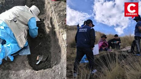 Ayacucho: Fiscalía recupera restos de niño presuntamente asesinado por miembros de la Marina