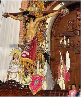 Movilizan policías para seguridad en la procesión del Señor Crucificado de Chincha