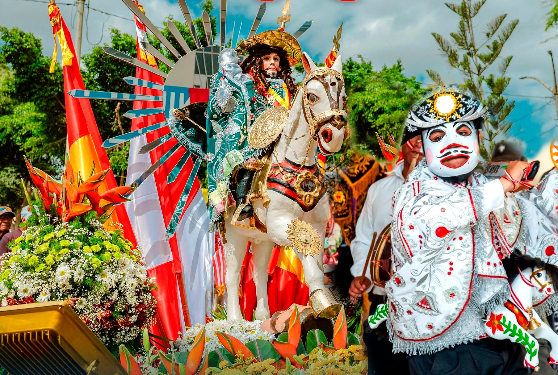 Está dedicada al Apóstol Santiago de San Lucas de Colán y su danza del Caballito.