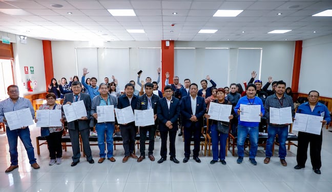 Entregan 32 concesiones mineras en Arequipa, pero aún no pueden iniciar operaciones (Foto: Gobierno Regional de Arequipa)