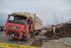 Camión se vuelca tras chocar contra poste en Ica: dos muertos y cuatro heridos