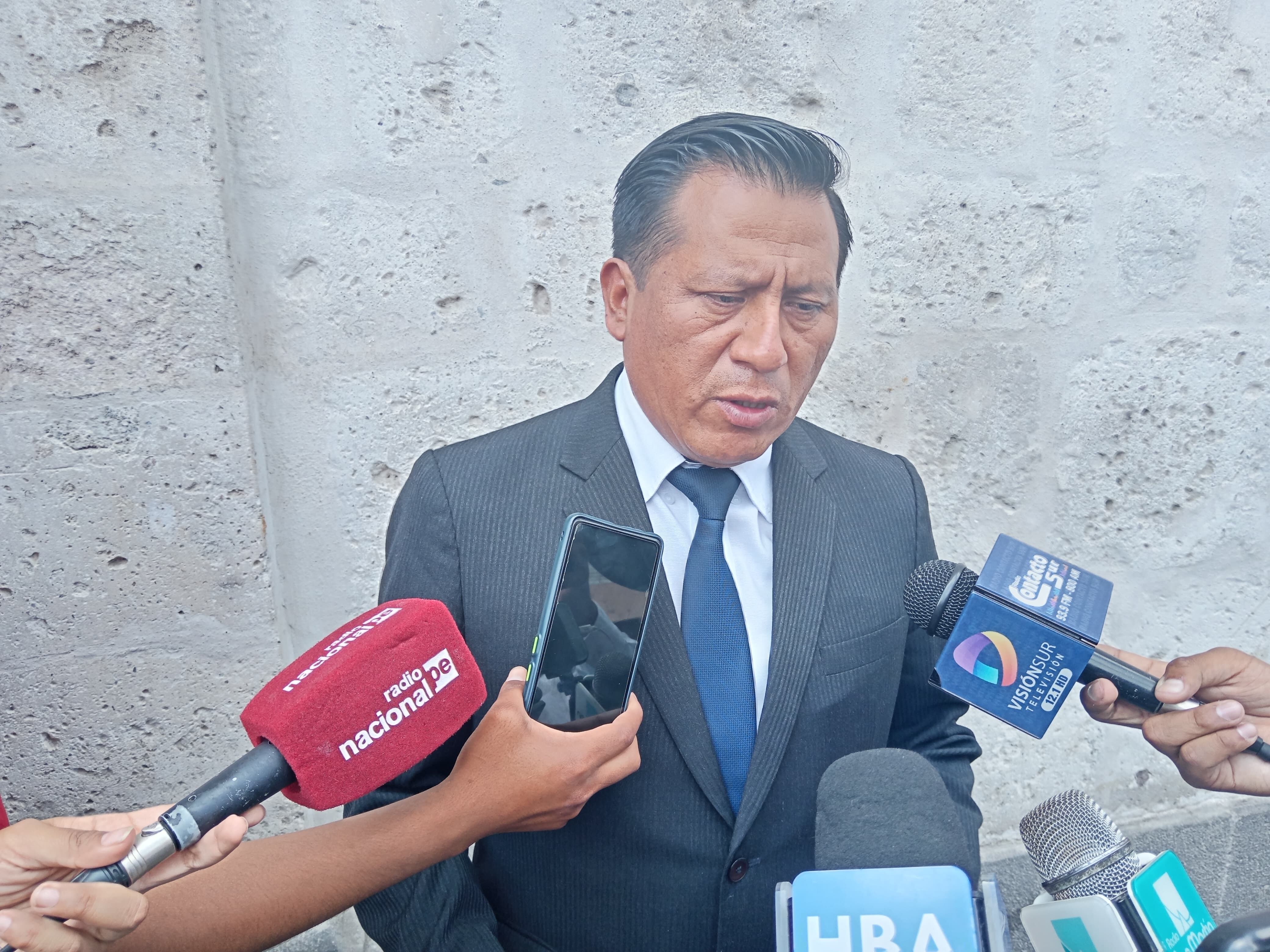 Alcalde distrital de Yanaquihua, James Casquino, cuestiona exclusión de su jurisdicción. (Foto: GEC)