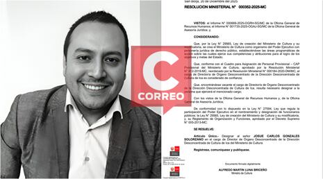 Josué Gonzales Solorzano asume la Dirección Desconcentrada de Cultura de Ica