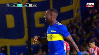 El curioso gesto de Luis Advíncula luego de ver el golazo de su compañero en Boca Juniors (VIDEO)