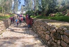Cusqueños vuelven a transitar por parte del Camino Inca tras su restauración en Cusco (FOTOS)