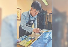 Jasmany J. C. Huarilloclla, acuarelista: “Con mis ayarachis represento el eco de la historia andina en lienzo”
