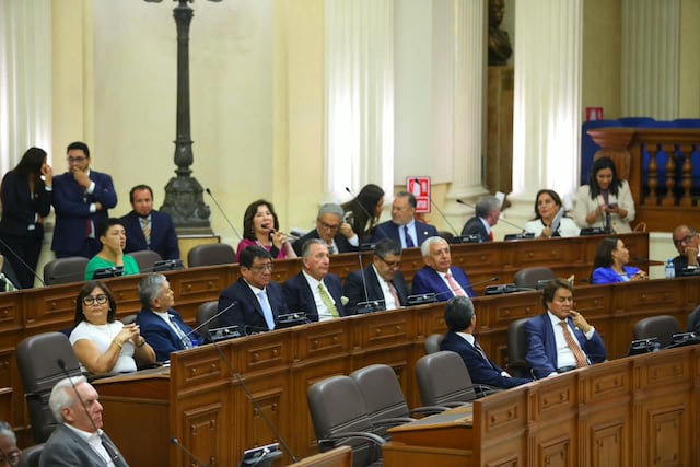 Votación Senado (Foto: Antonio Melgarejo/GEC)