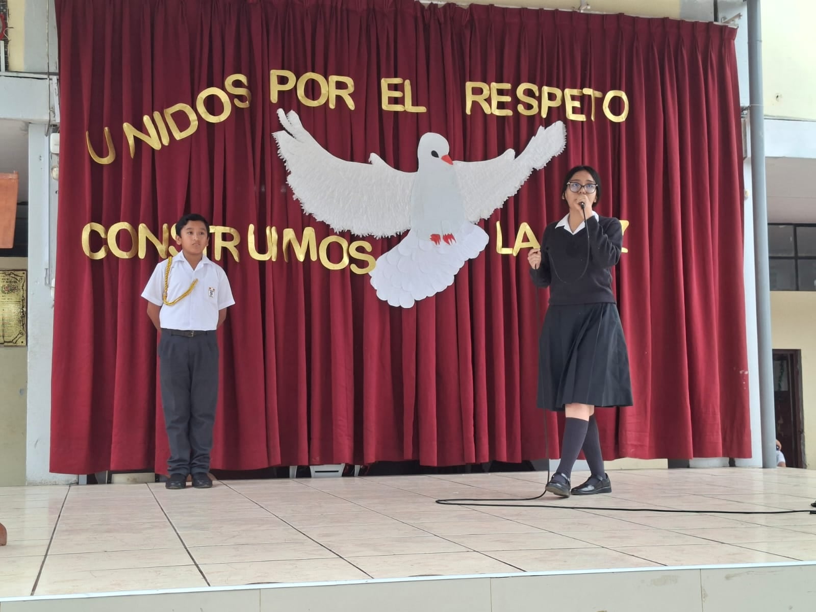 En el marco del Día Internacional de la Paz se convocó a los alcaldes escolares de más de 100 colegios de las 12 provincias de la región.